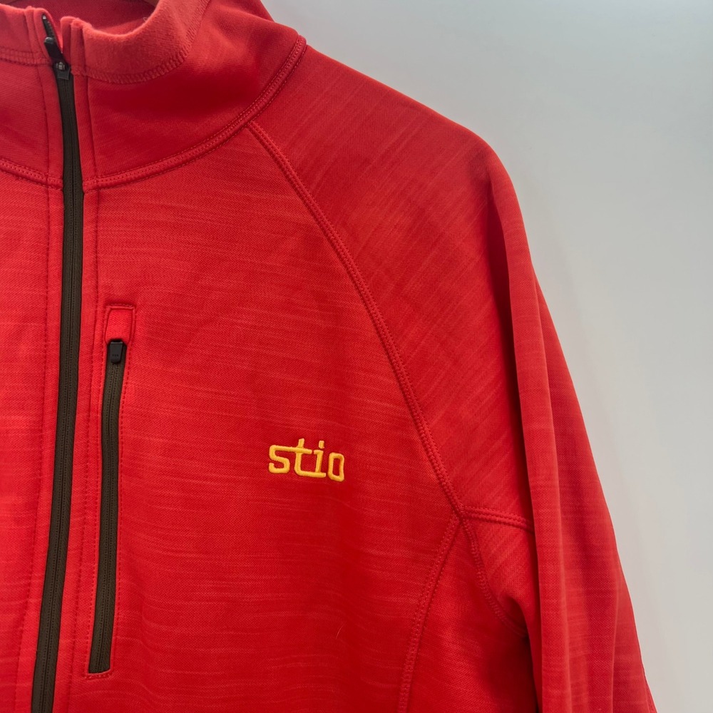Stio Men's XL Gannett Peak Half Zip Jacket Fleece Pullover Performance Hiking - Picture 12 of 13